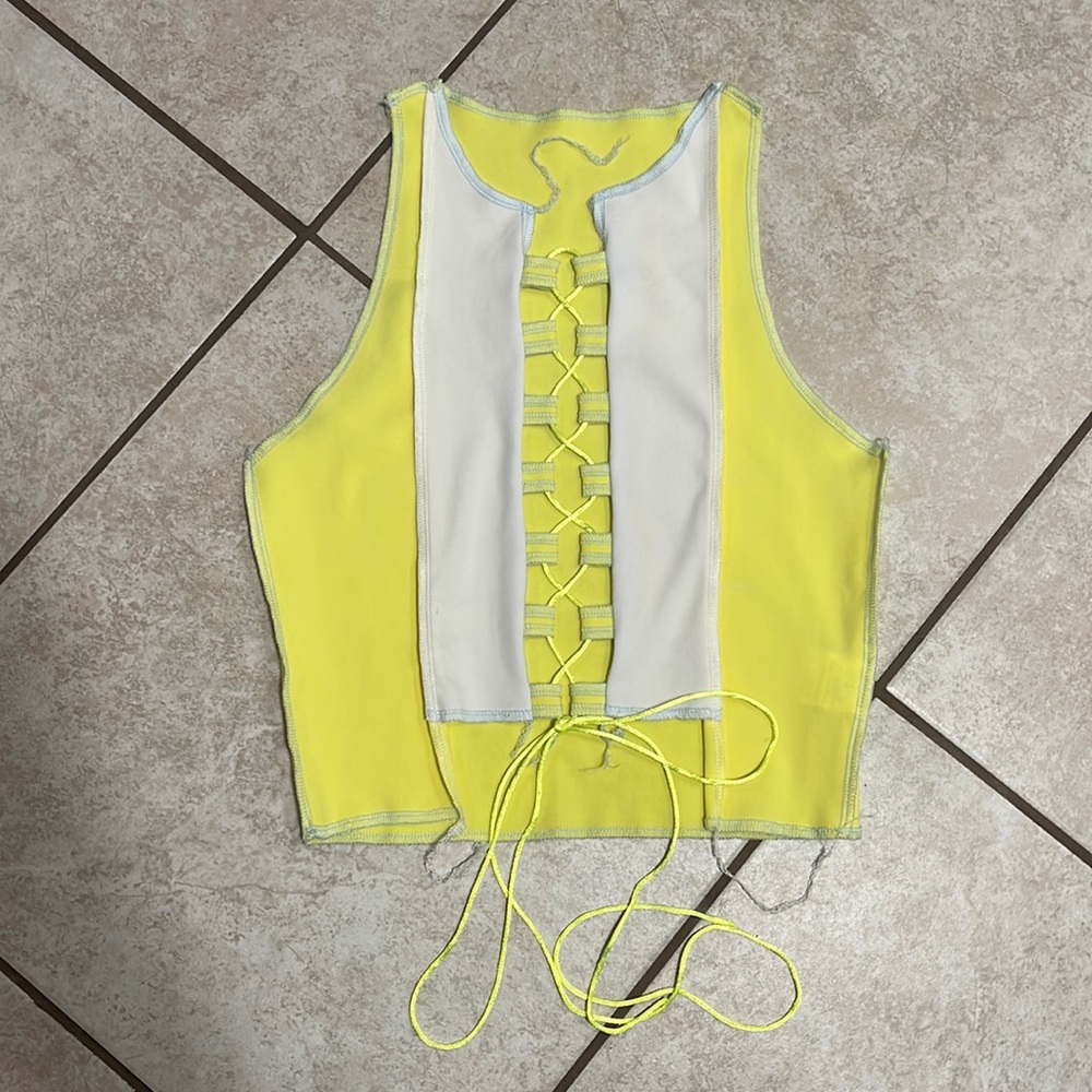 Lace Down Tank
